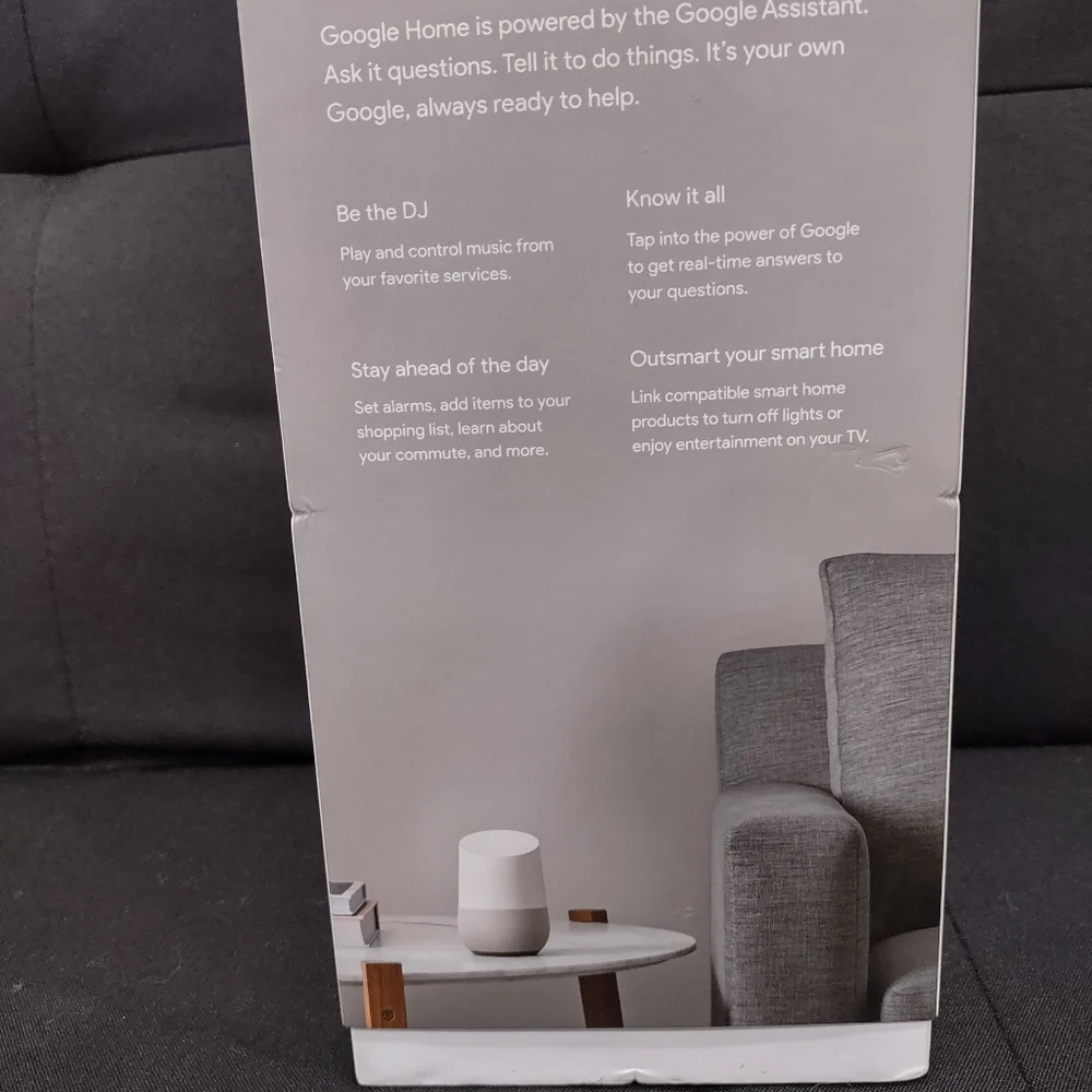 Google Home Voice-Activated speaker by Google